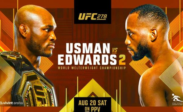 UFC 278，乌斯曼vs爱德华兹:综合格斗的赔率