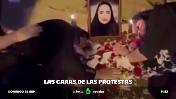 伊朗抗议者的面孔:匿名的女性和名人，联合起来反对政权