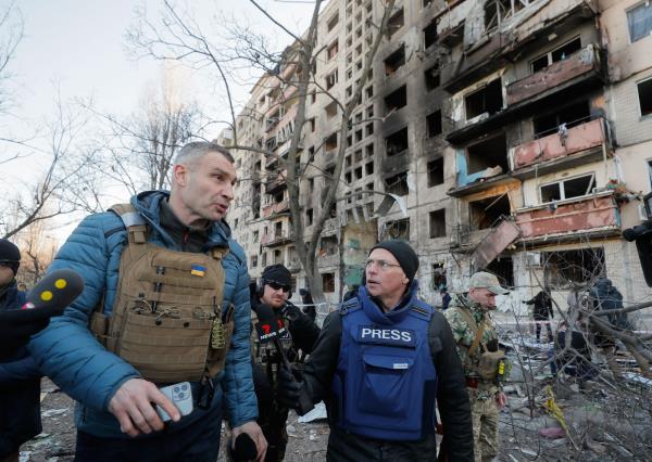 乌克兰战争的一年:在战火中捍卫媒体自由